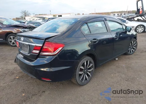 2015 Honda Civic Ex-L from USA, damaged, VIN 19XFB2F93FE249124